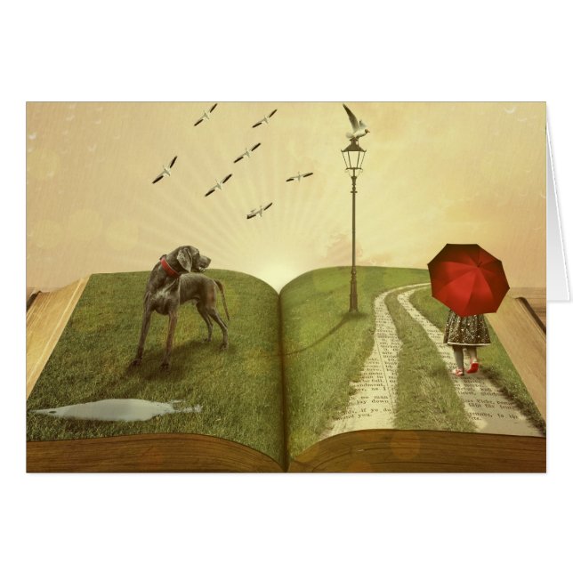 Wort-Weg - fertigen Sie mich besonders an! (Vorderseite (Horizontal))