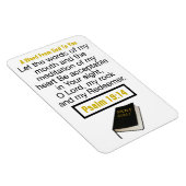 Wort - Zauberwort Magnet (Rechte Seite)