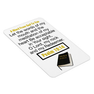 Wort - Zauberwort Magnet