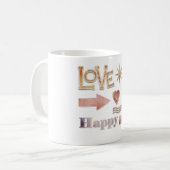 Wort, Zeichen, Text Kaffeetasse (Vorderseite Links)