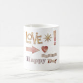 Wort, Zeichen, Text Kaffeetasse (Mittel)