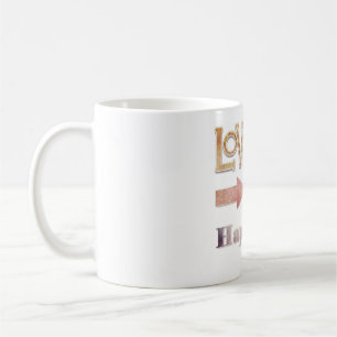 Wort, Zeichen, Text Kaffeetasse