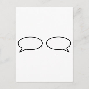 Wortblase Verlassen rechts die MUSEUM Zazzle Gesch Postkarte