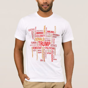 Worte beschreiben Trump Mens Bella Leinwand T - Sh T-Shirt
