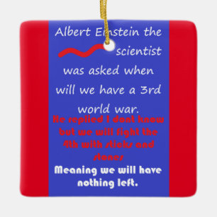 WORTE BILDUNG MATH SCIENCE IDEAS KERAMIKORNAMENT