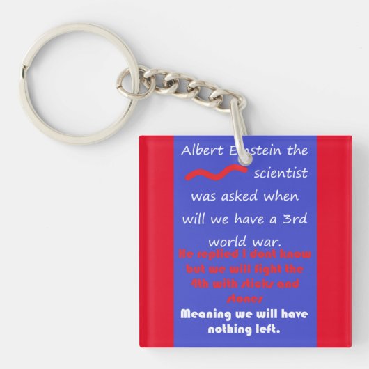 WORTE BILDUNG MATH SCIENCE IDEAS SCHLÜSSELANHÄNGER (Vorderseite)