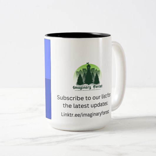 Worte der Ermutigung Kaffee-Tasse Zweifarbige Tasse (VorderseiteRechts)