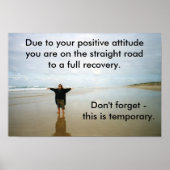 Worte der Ermutigung Poster (Vorne)