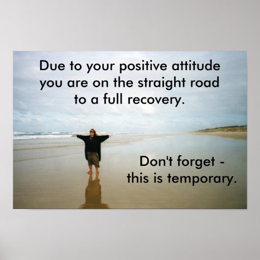 Worte der Ermutigung Poster (Vorne)