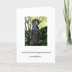 Worte der Ermutigung und des Trosts Karte