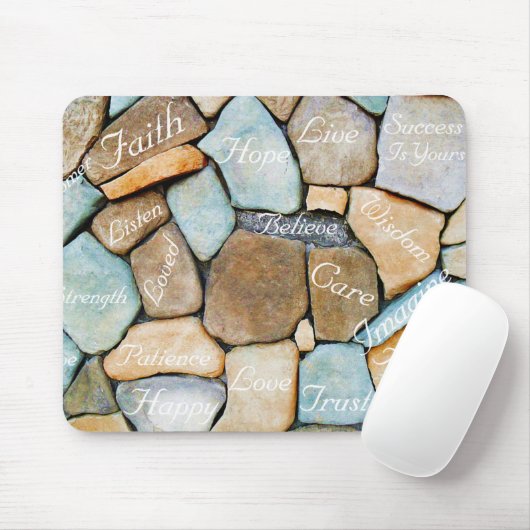 Worte der Ermutigung, Worte der Hoffnung_ Mousepad (Mit Mouse)