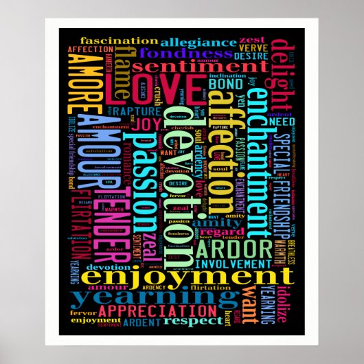 Worte der Liebe #3 Poster (Vorne)