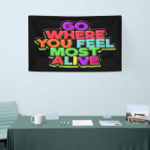 Worte der lustigen Weisheit Banner (Messeveranstaltung)