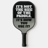 Worte der Weisheit Funny Quote Joke Cool Pickleball Schläger (Vorderseite)