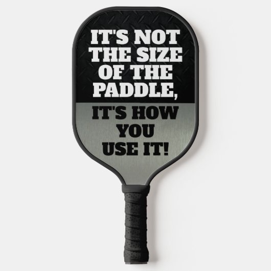 Worte der Weisheit Funny Quote Joke Cool Pickleball Schläger (Vorderseite)