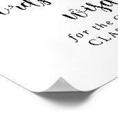 Worte der Weisheit für den Abschluss | ABSCHLUSS Poster (Ecke)