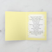 Worte der Weisheit | Kümmere dich um dich selbst Karte (Innenseite)