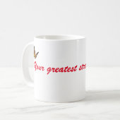 Worte der Weisheit-Tasse Kaffeetasse (Vorderseite Links)