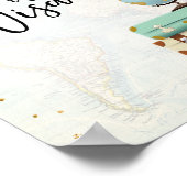 Worte der Wisdom Reisedusche Miss zu Frau Ratschlä Poster (Ecke)