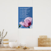 Worte des Ermutigungspakets Poster (Küche)