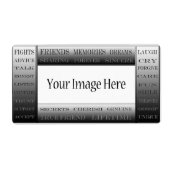 Worte des freundschaftlichen Bilderrahmens von Shi (Vorne)