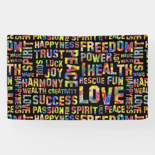 Worte des Geistes / positives Denken 1 Banner (Horizontal)