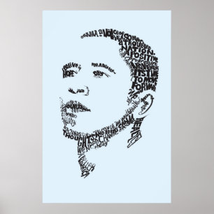 Worte des Hoffposters Poster