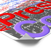 Worte des Verfassungspakets Poster (Ecke)