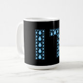 „Worte, die dein Leben prägen“ Kaffeetasse (Vorderseite Links)