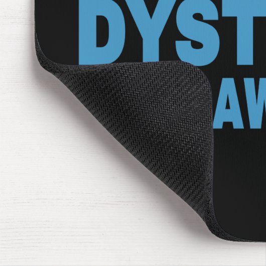 Worte... Dystonie Mousepad (Ecke)