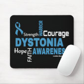 Worte... Dystonie Mousepad (Mit Mouse)
