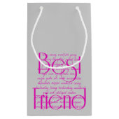 Worte für den besten Freund lieben Kleine Geschenktüte