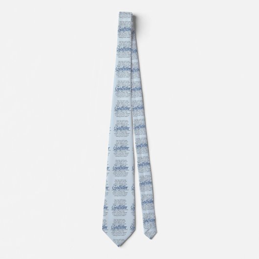 Worte für den Vater Krawatte (Vorderseite)