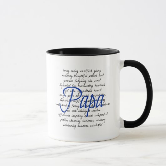 Worte für Papa Tasse (Rechts)