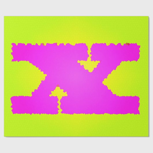 Worte Geschenkpapier (Flach)