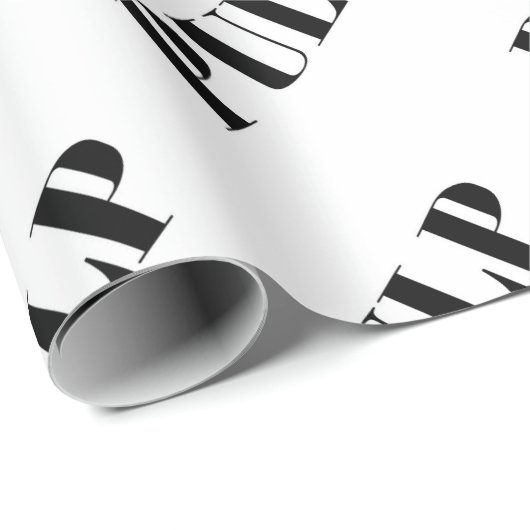 Worte Geschenkpapier (Rolleneckpunkt)