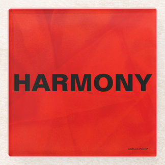 Worte Glasuntersetzer