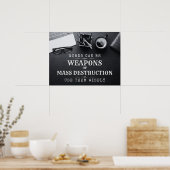 Worte können Massenvernichtungswaffen sein - digit Poster (Küche)