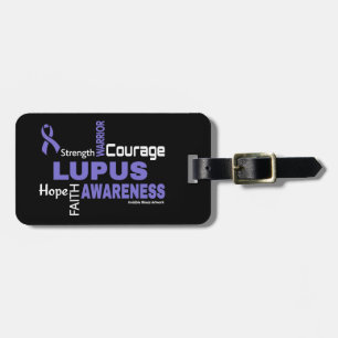 Worte... Lupus Gepäckanhänger