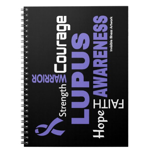 Worte... Lupus Notizblock (Vorderseite)