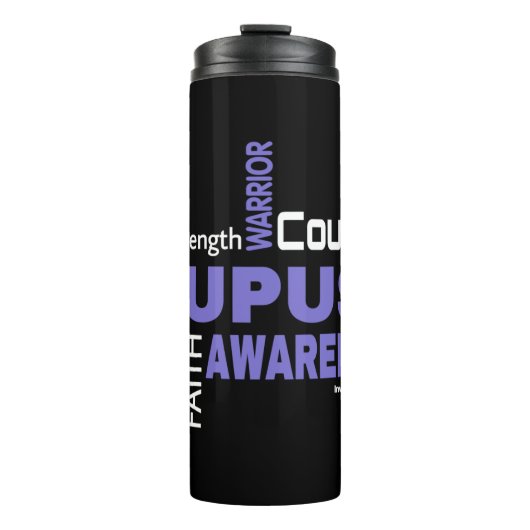 Worte... Lupus Thermosbecher (Vorderseite)
