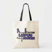 Worte... Lupus Tragetasche (Vorne)