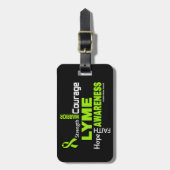 Worte... Lyme Gepäckanhänger (Vorderseite vertikal)