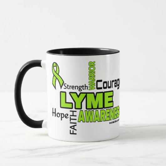 Worte... Lyme Tasse (Links)