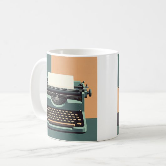 Worte nehmen Form an Kaffeetasse (Vorderseite Links)