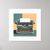 Worte nehmen Form an Leinwanddruck (Vorderseite)