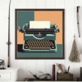 Worte nehmen Form an Leinwanddruck