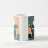 Worte nehmen Gestalt an Kaffeetasse (Mittel)
