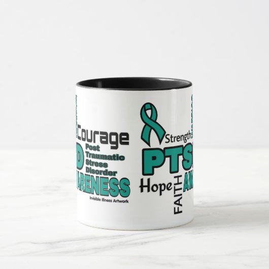 Worte...PTSD Tasse (Zentrum)