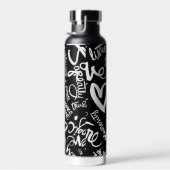 Worte Trinkflasche (Rechts)